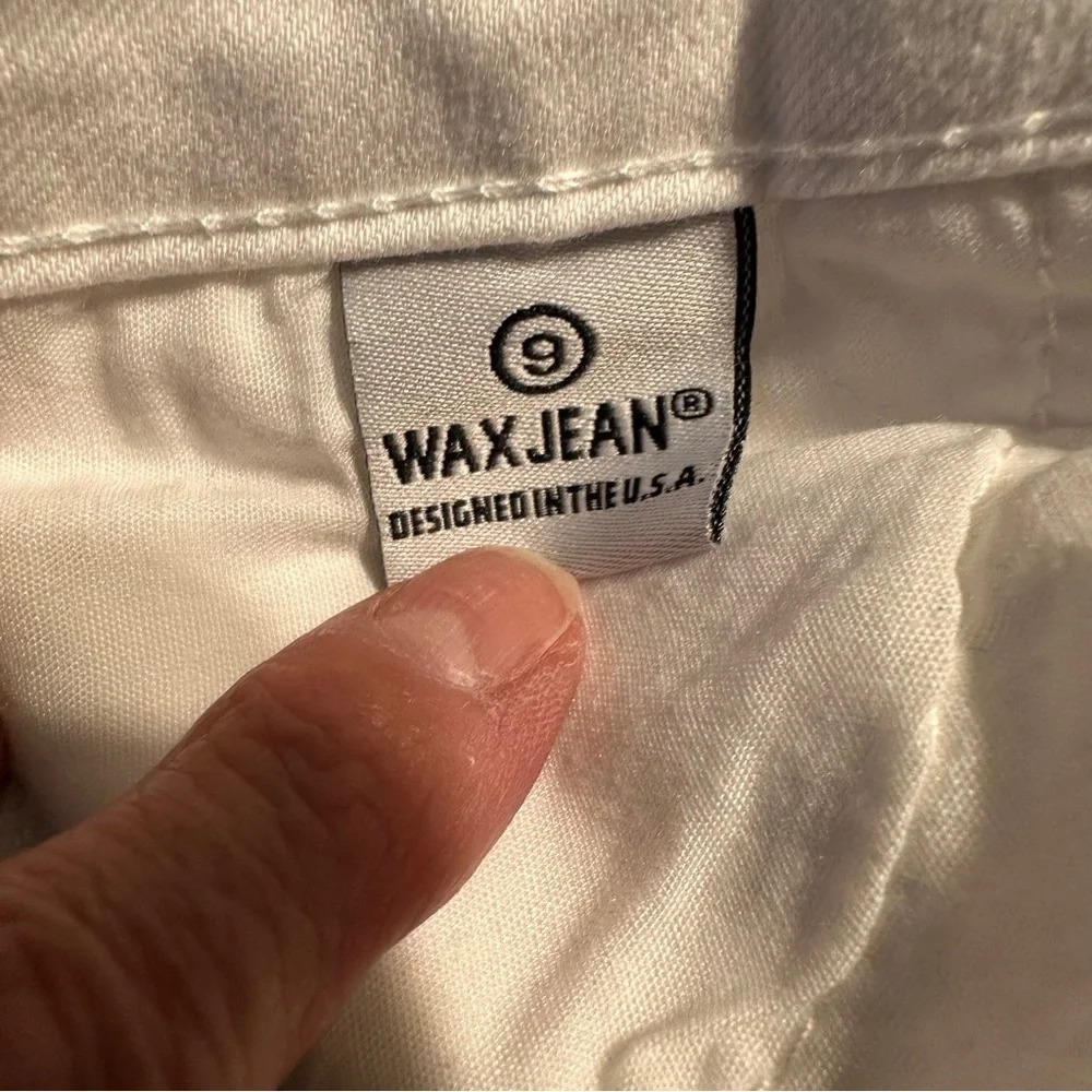 WAX Jean Los Angeles Women's White Distressed Skinny Jeans Size M 9 - Picture 13 of 14